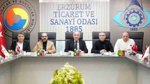 Erzurum'da ETSO Yönetim Kurulu Toplantısı Yapıldı