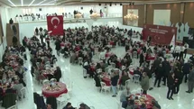 Şehit yakınları ve gaziler iftar programında buluştu
