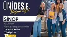 Sinop, ÜNİDES’te Türkiye 13.’sü