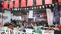 Akdeniz’de ilk iftar sofrası kuruldu