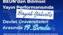 Zonguldak BEUN'da Bilimsel Yayın Performansı Artıyor