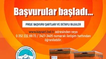 ’Arılar Çoğalsın, Bereket Katlansın’ projesine başvurular başladı