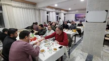 Müftülük personelleri iftarda bir araya geldi