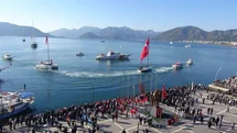 Atatürk’ün Marmaris’e gelişinin 91. yıl dönümü törenlerle anıldı