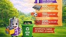Balıkesir'den Ödüllü Atık Pil Kampanyası