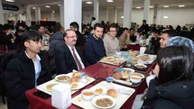 Erzurum'da Öğrencilerle İftar Buluşması