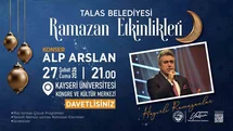 Talas’ın Ramazan etkinliklerinde bu hafta sonu