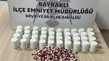Durdurulan araçta 2 bin uyuşturucu hap ele geçirildi
