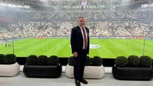 Bakan Osman Aşkın Bak, Juventus - Galatasaray maçını takip etti