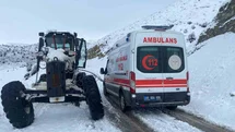 Malatya'da Yoğun Karla Mücadele Çalışmaları