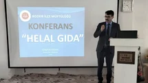 Konya Bozkır'da Helal Gıda Konferansı