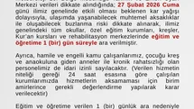 Ağrı'da Eğitime Kar Engeli