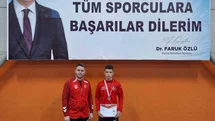 Düzce'den Güreşte Gümüş Madalya