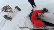 Ardahan'da Karda Mahsur Kalanlar Kurtarıldı