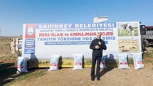 Şahinbey'de Mera Alanları Gübreleniyor