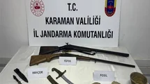 Karaman'da Tarihi Eser Operasyonu Yapıldı