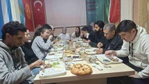 Eskişehir’deki üniversitelerde okuyan Türk Dünyası öğrencileri iftar programında buluştu