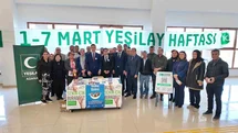 Yüreğir Kaymakamlığında Yeşilay Haftası standı açıldı