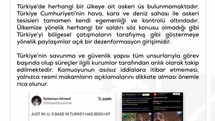 DMM: "Türkiye’de herhangi bir ülkeye ait askeri üs bulunmamaktadır"