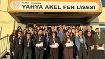 Yahya Akel Fen Lisesi öğrencileri Matematik Olimpiyatlarında dünya birincisi oldu