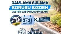 Manisa’da Damlama Sulama Borusu Dağıtımı Başladı