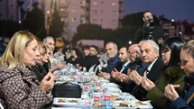 Kepez'de Ortak İftar Sofrası