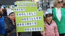 Yeşilay’dan Uşak’ta farkındalık yürüyüşü