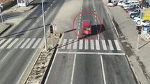 Kırşehir'de Dron ile Trafik Denetimi
