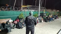 İzmir'de Düzensiz Göçmen Operasyonu