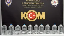 Niğde'de Kaçak Tütün ve Alkol Operasyonu