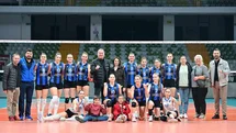 Karacabey Belediyespor Kadın Voleybol Takımı İlk Galibiyetini Aldı