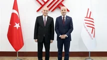Başkan Özlü, YÖK başkanı ile görüştü