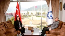 ADÜ Rektörü Aydın'da Başkan Çerçioğlu ile Görüştü