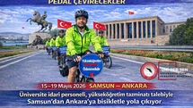 Samsun'dan TBMM'ye Bisikletli Eylem Düzenleniyor