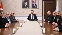 Erzurum'da Vali Baruş'a Ziyaret Gerçekleşti