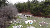 Amasya'da Orman Alanı Çöplüğe Dönüştü