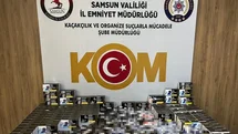 Samsun'da Kaçak Tütün Operasyonu
