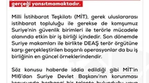 DMM’den "Türkiye, İngiliz MI6’dan Suriye Devlet Başkanı Şara’nın korumasını artırmasını istedi" haberine yalanlama