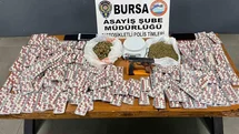 Bursa’da ‘dur’ ihtarına uymadı, evinden uyuşturucu ve silah çıktı