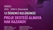 Niğde Ömer Halisdemir Üniversitesinde 12 öğrenci kulübüne ÜNİDES desteği