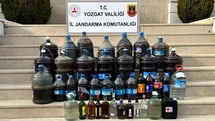 Yozgat’ta Jandarma kaçak alkol operasyonu düzenledi