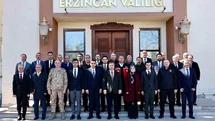 Erzincan'da Vali ile Birim Amirleri Toplantısı