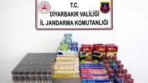 Diyarbakır'da Gümrük Kaçağı Ürünler Ele Geçirildi