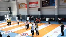 Elazığ'da Floor Curling Heyecanı