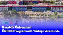 Karabük Üniversitesi Türkiye'de Birinci Oldu