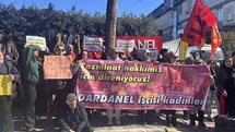 Dardanel İşçileri Tazminat İçin Eylemde