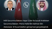 Bakan Güler Suudi Arabistanlı Mevkidaşı ile Görüştü