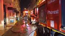 Bursa'da Çatı Katında Yangın Çıktı