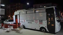 Selendi'de Gece Kan Bağışı Seferberliği