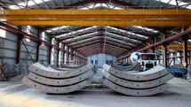 Körfezray Metro Projesi tünelleri için 6 bin 754 segment üretildi